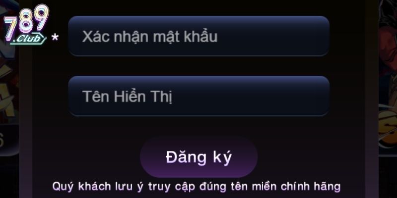 Đăng Ký 789Club Siêu Tốc Để Bắt Đầu Trải Nghiệm Ngay 2 Những yếu tố cần đảm bảo khi đăng ký 789Club