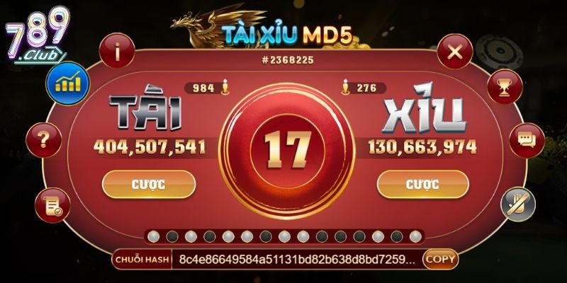 Tài Xỉu MD5 789club Giúp Kiểm Chứng Kết Quả Minh Bạch 3 Cách hệ thống tạo kết quả