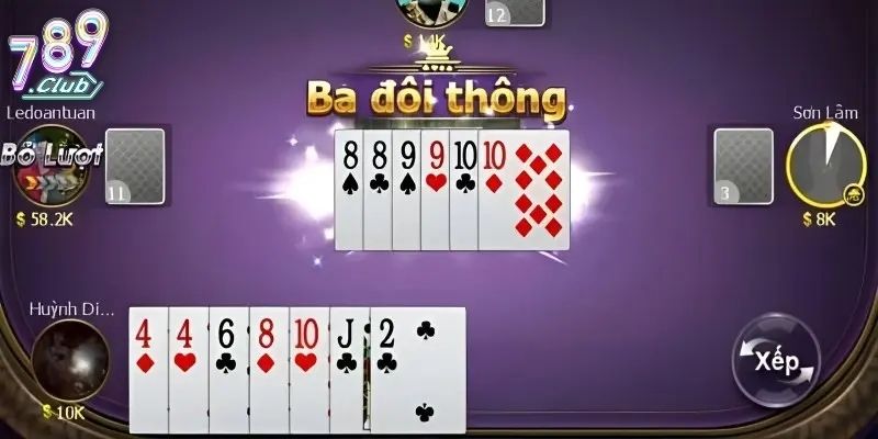Tiến Lên Đếm Lá 789club - Chia Sẻ Chiến Thuật Chơi Hiệu Quả 3 Mục tiêu ván bài cần biết